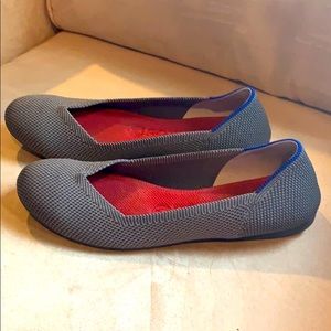 Rothy grey flats Women’s Size 7